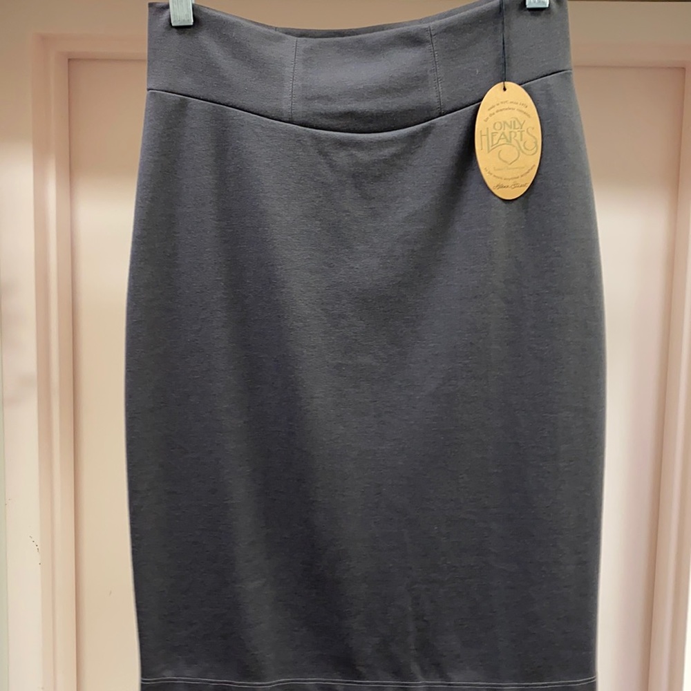 Only Hearts gray skirt